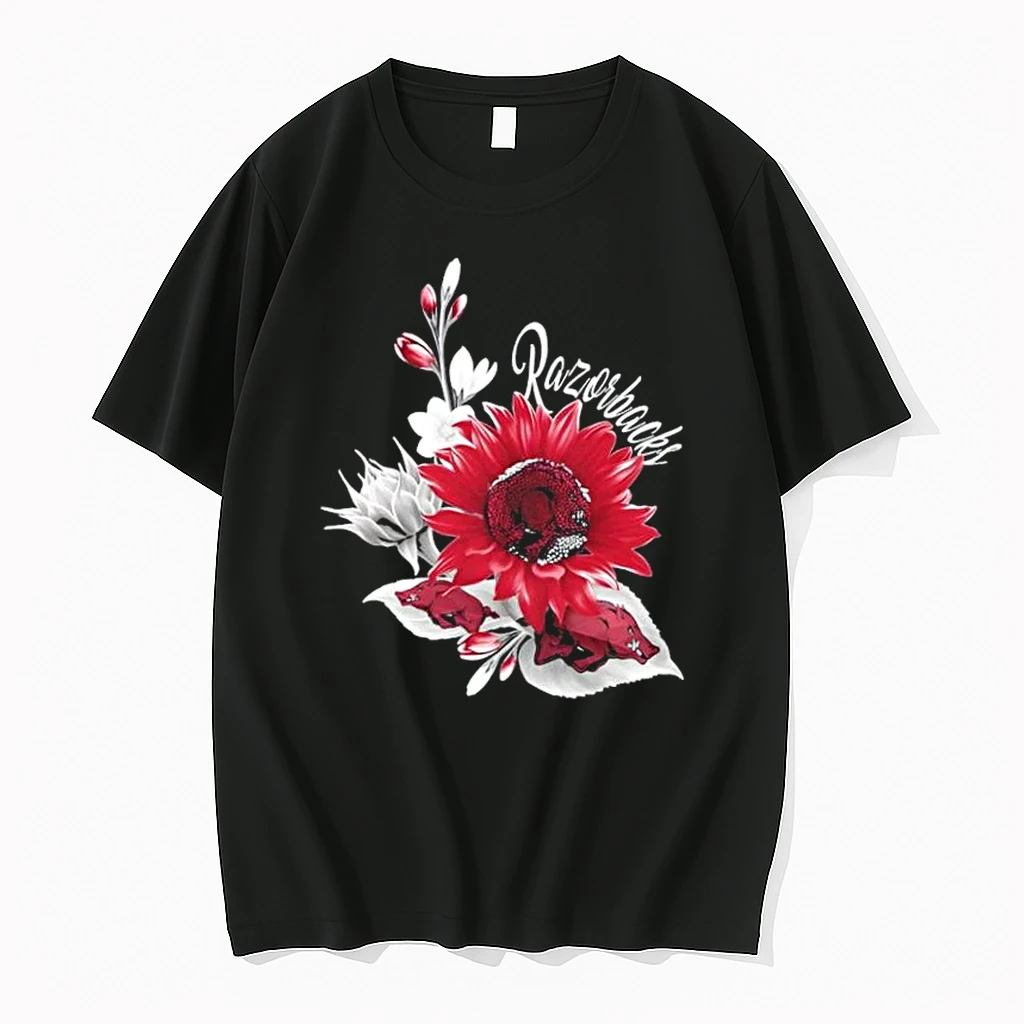 Arkansas Razorbacks Football X Sunflower Floral Shirts