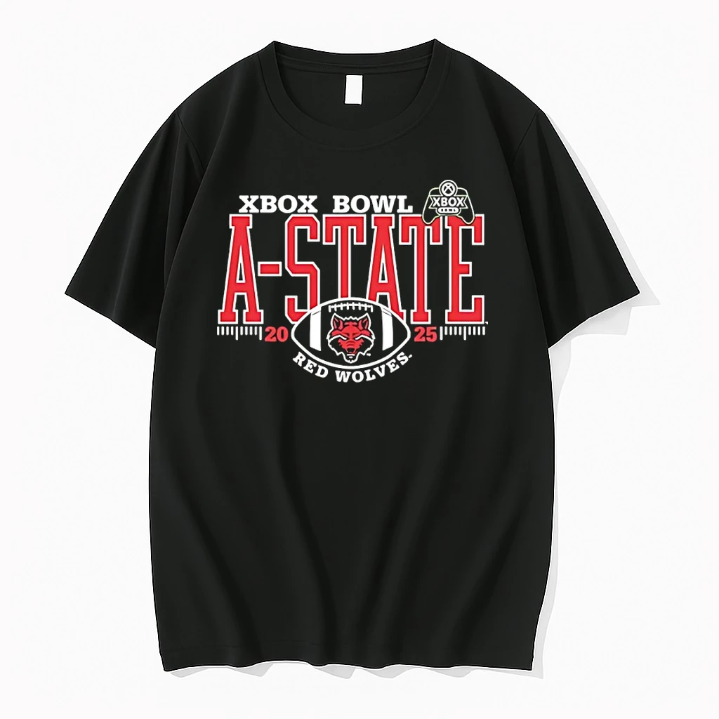 Arkansas State Red Wolves 2025 Xbox Bowl Shirts
