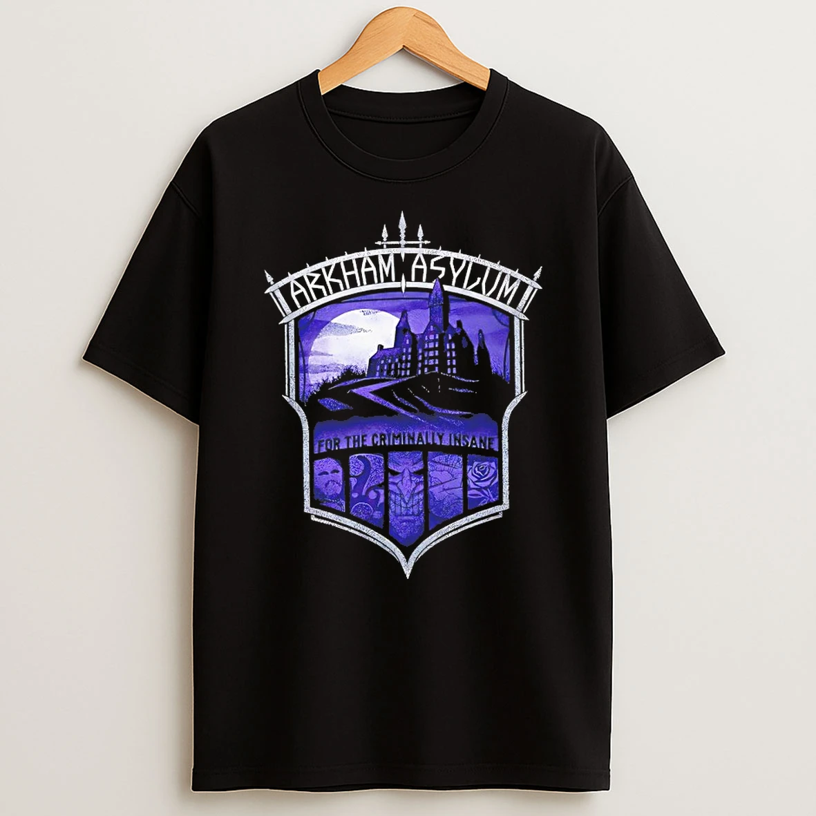 Arkham Asylum For The Criminally Insane Shirts