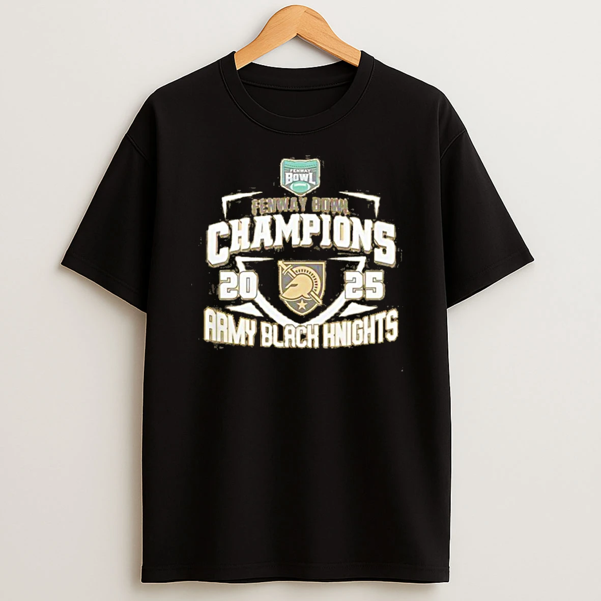Army Black Knights Wasabi Fenway Bowl Champions 2025 Classic Shirts