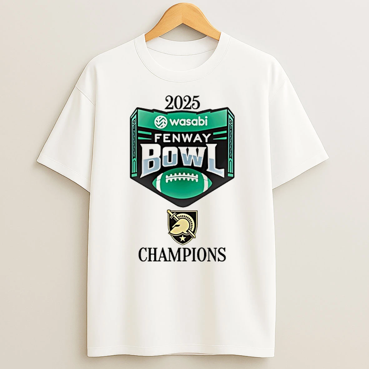 Army Football 2025 Fenway Bowl Champions Classic Shirts