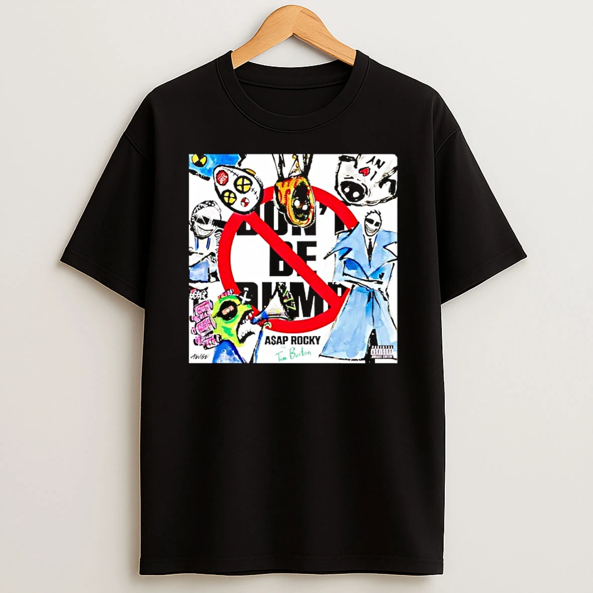 Asap Rocky Dont Be Dumb Cover Shirts