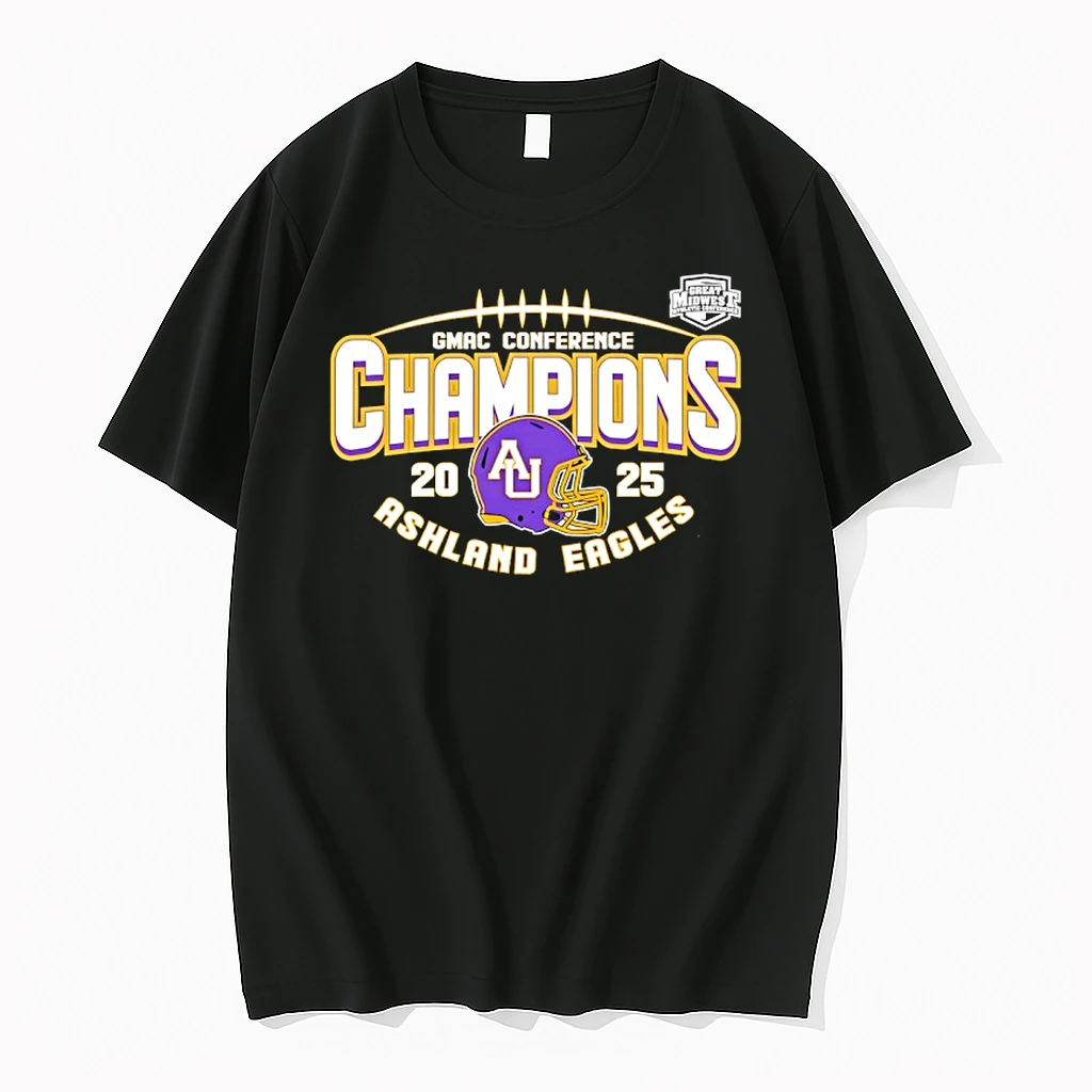 Ashland Eagles Gmac Conference Champions 2025 Shirts
