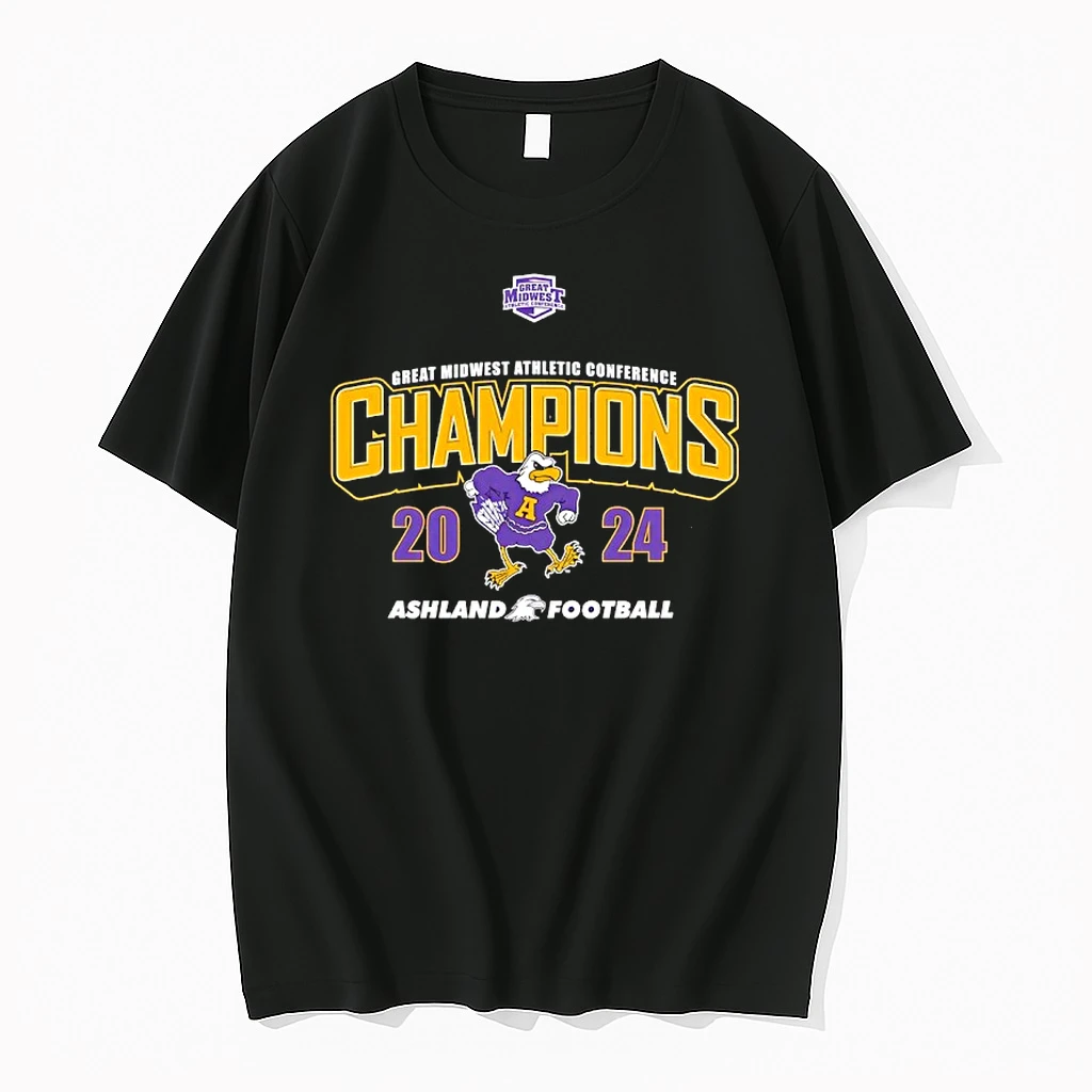 Ashland Eagles Football Great Midwest Athletic Conference Champions 2024 Shirts