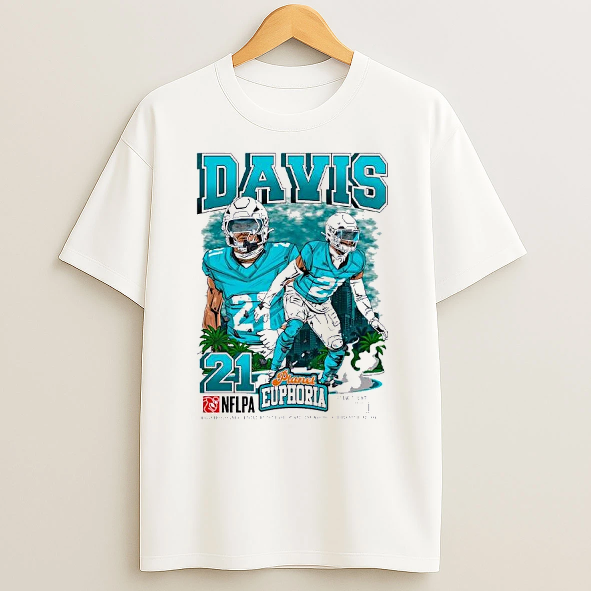 Ashtyn Davis Miami Dolphins Nflpa Player Shirts