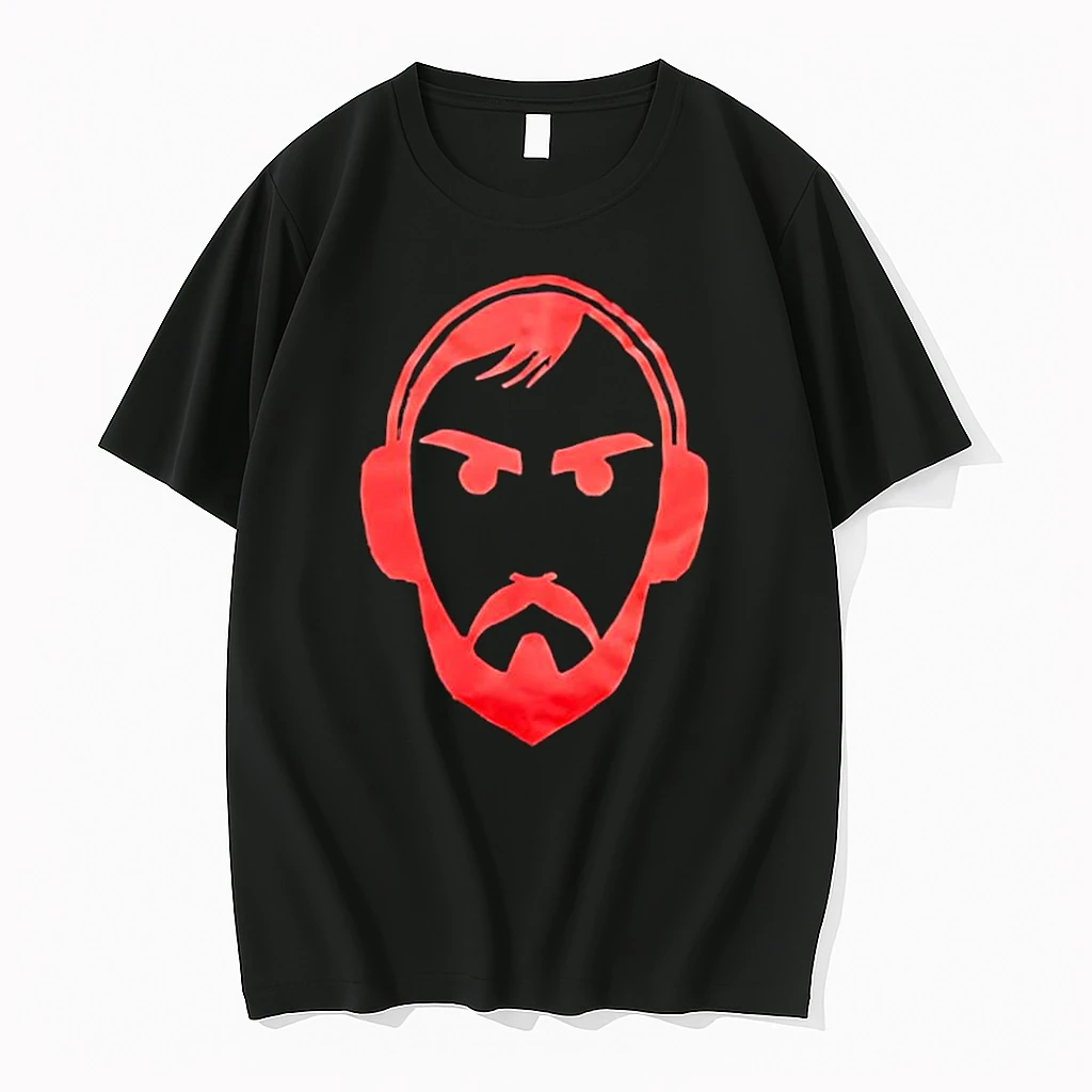Asmongold Red Face Logo Shirts