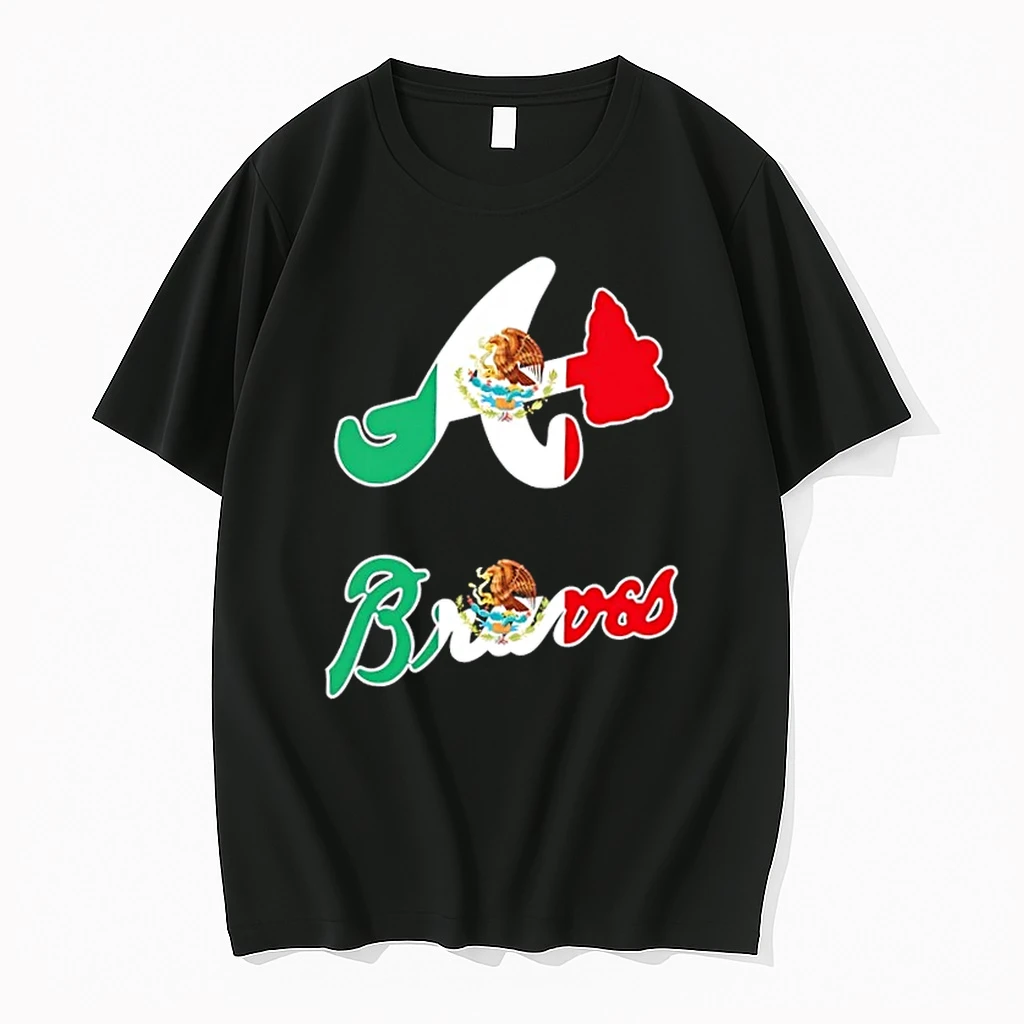 Atlanta Braves Baseball X Mexican Flag Shirts
