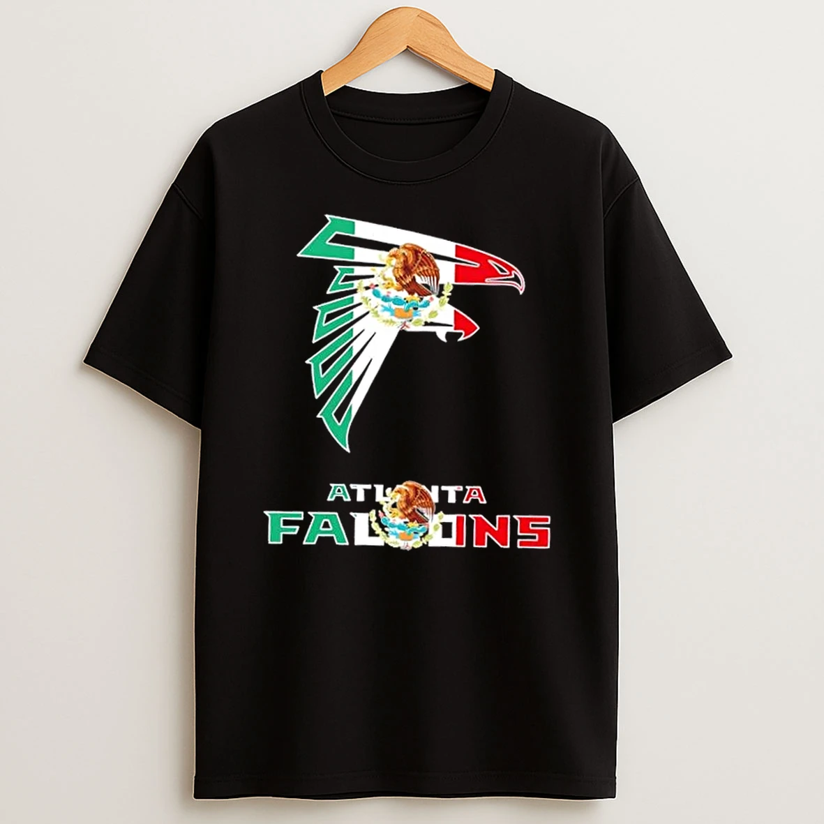 Atlanta Falcons Football X Mexican Flag Shirts