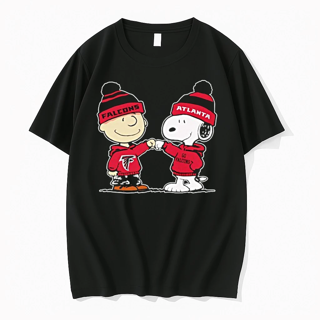 Atlanta Falcons Snoopy And Charlie Brown Best Friends Shirts