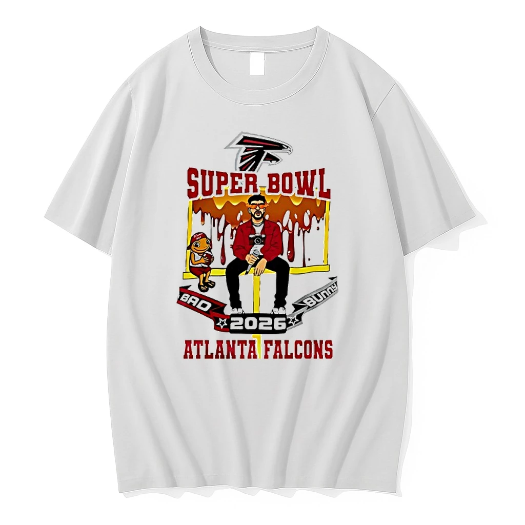 Atlanta Falcons X Bad Bunny Super Bowl 2026 Shirts