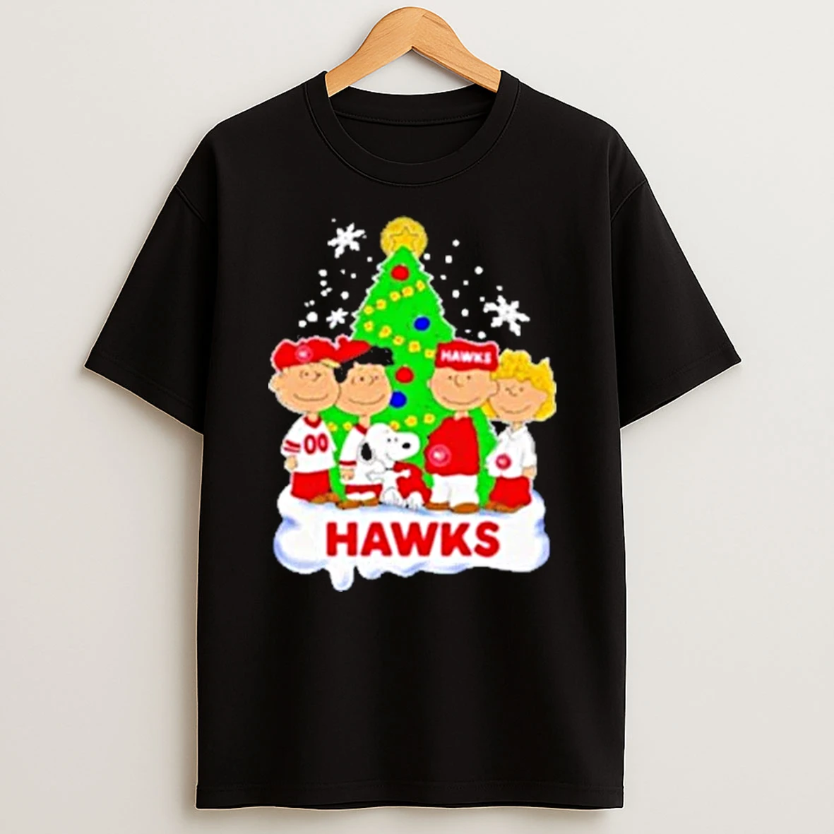 Atlanta Hawks X Snoopy The Peanuts Holiday Christmas Shirts