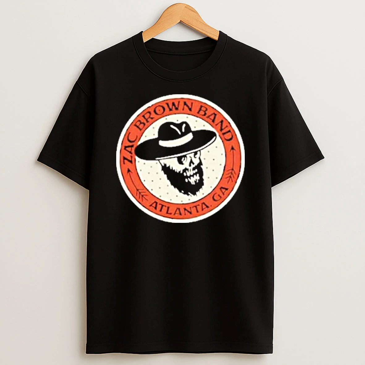 Atlanta Skull Zac Brown Band Shirts