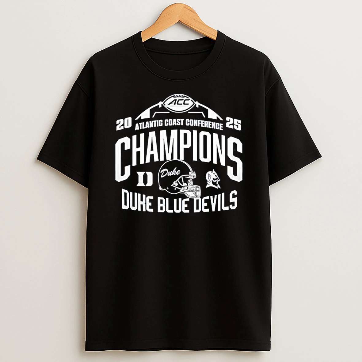 Atlantic Coast Conference 2025 Duke Blue Devils Champions Shirts