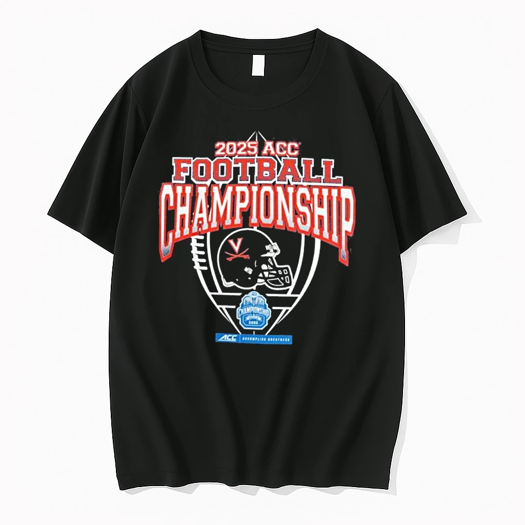 Atlantic Coast Conference Football Championship 2025 Virginia Cavaliers Shirts