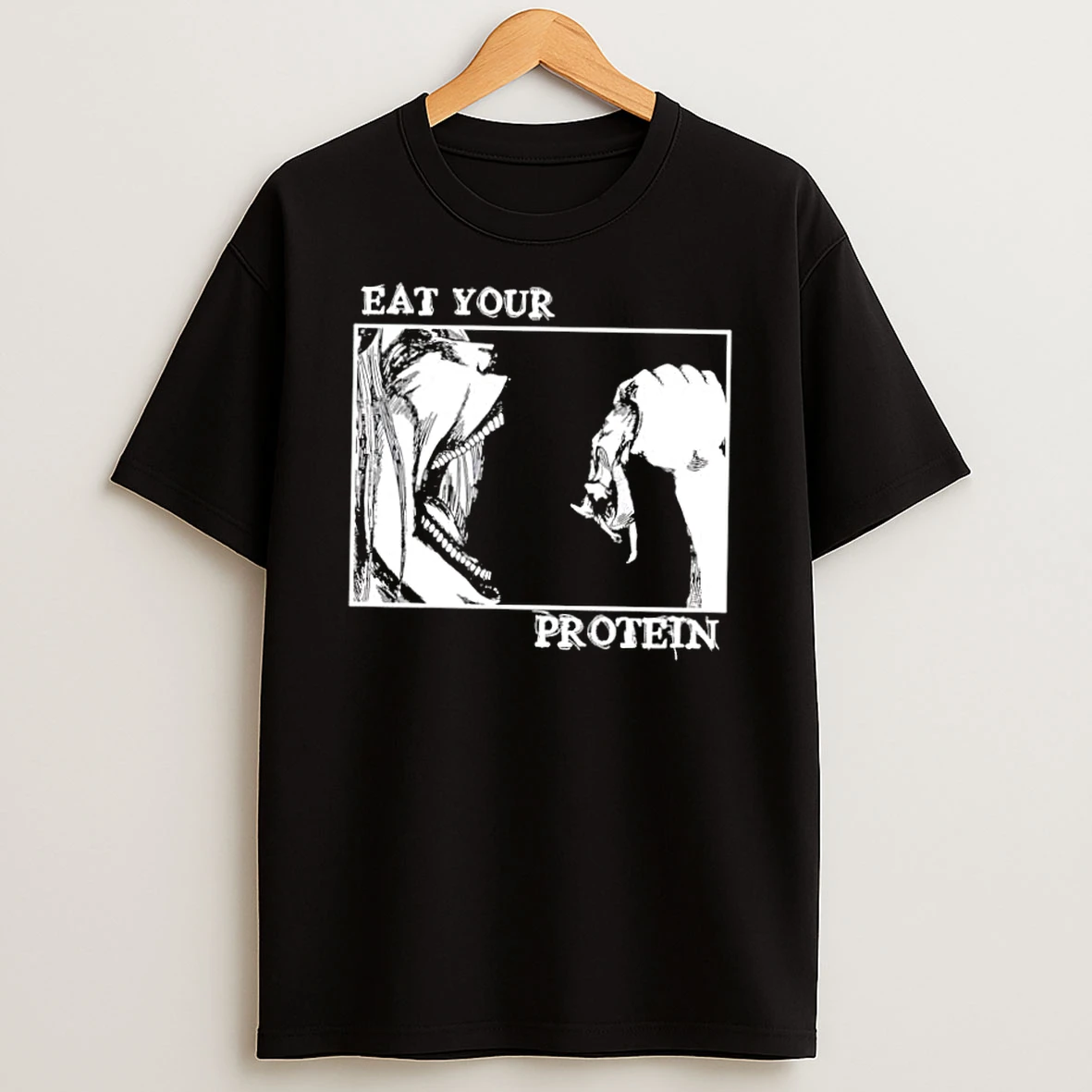 Attack On Titan Eat Your Protein Shirts