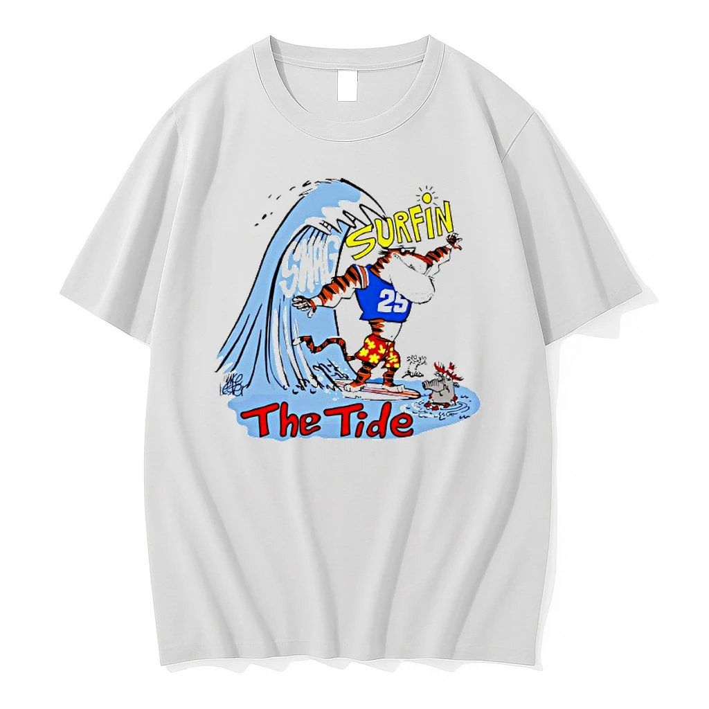 Auburn Tigers Vs Alabama Crimson Tide Swag Surfin The Tide Shirts