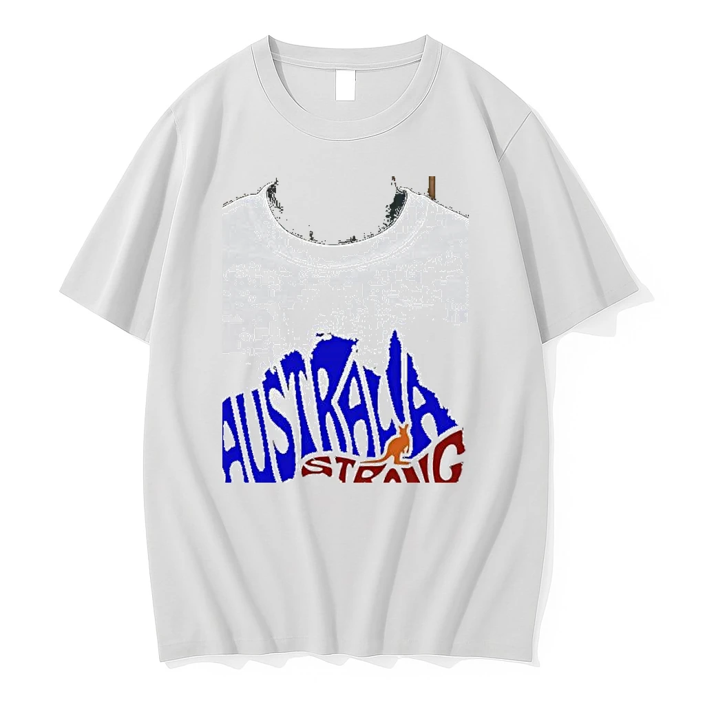 Australia Strong Map Shirts