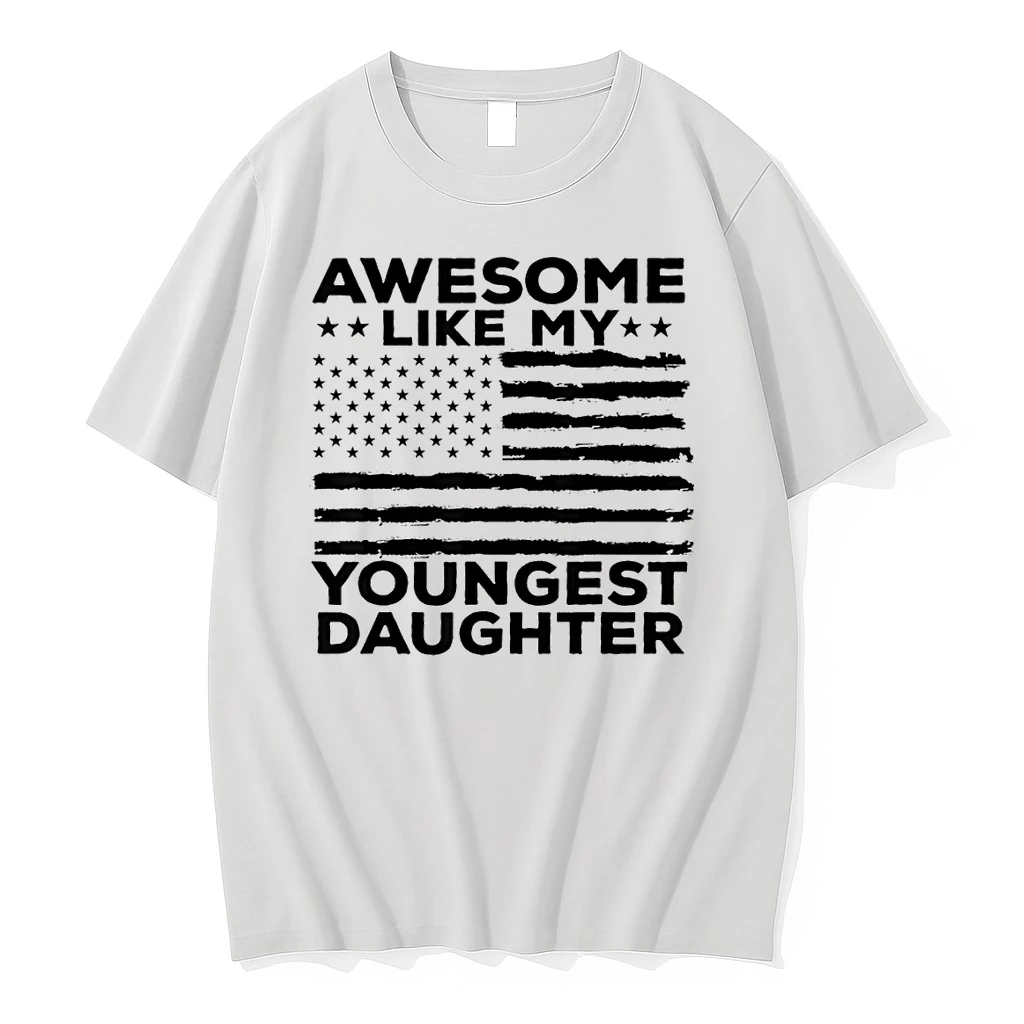 Awesome Like My Youngest Daughter Fathers Day Mothers Day Shirts