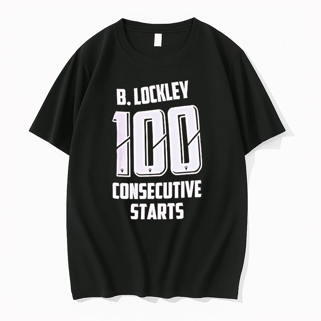 B Lockley 100 Consecutive Starts Denbigh Town Fc Shirts