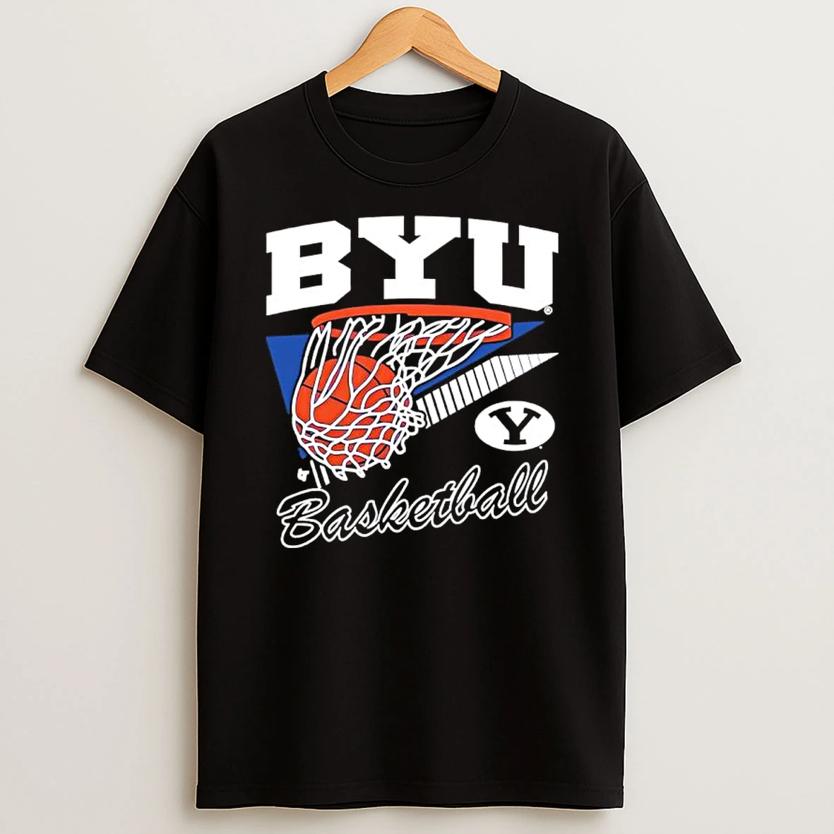 Byu Basketball Retro Swish Shirts