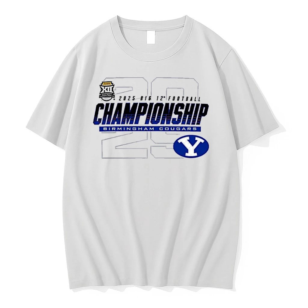 Byu Cougars 2025 Big 12 Football Championship Bound Shirts