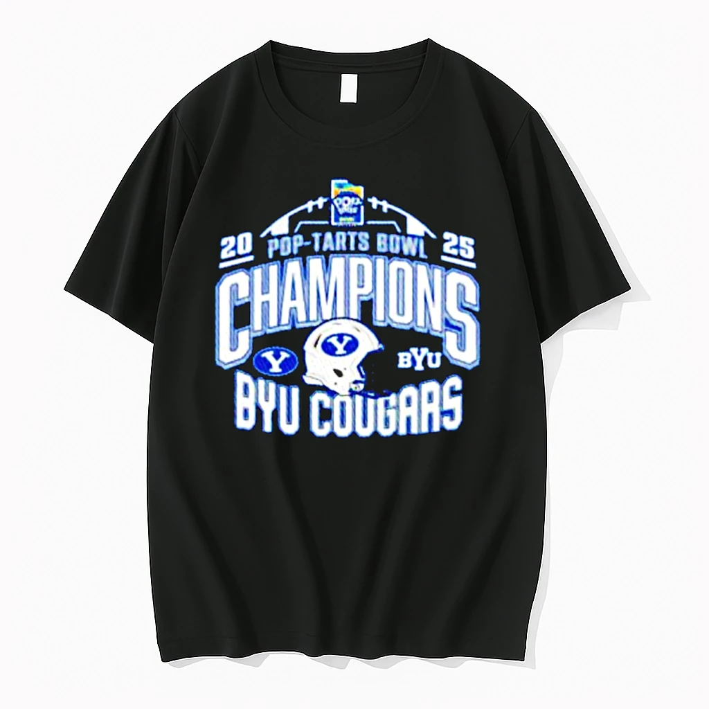 Byu Cougars 2025 Pop Tarts Bowl Champions Classic Shirts