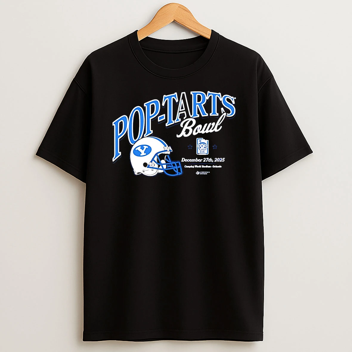 Byu Cougars 2025 Pop Tarts Bowl Helmet Shirts