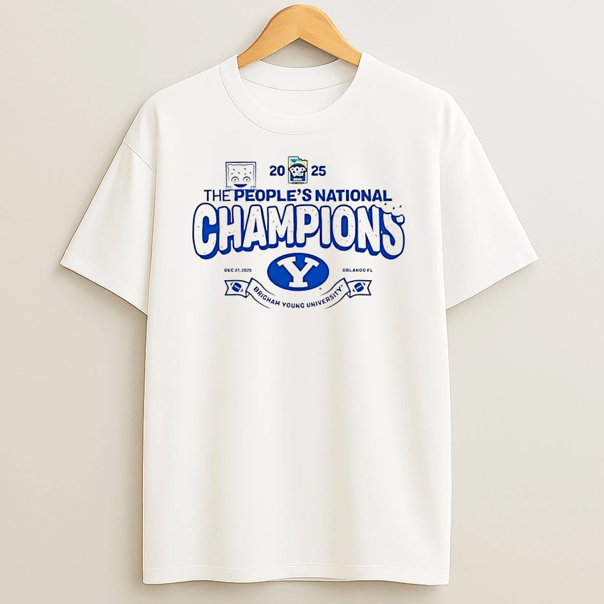 Byu Cougars 2025 Poptart Bowl Champions The Peoples National Shirts
