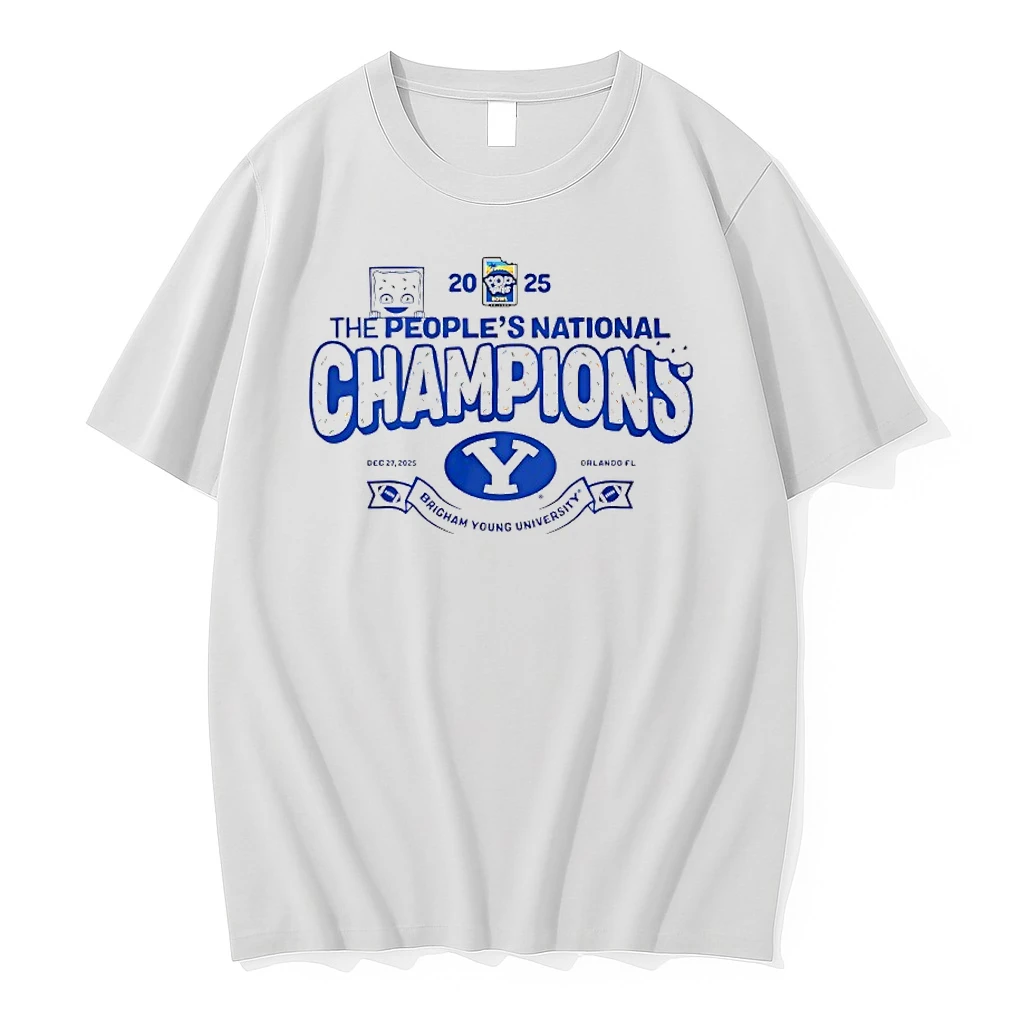 Byu Cougars 2025 The Peoples National Champions Pop Tarts Bowl Shirts