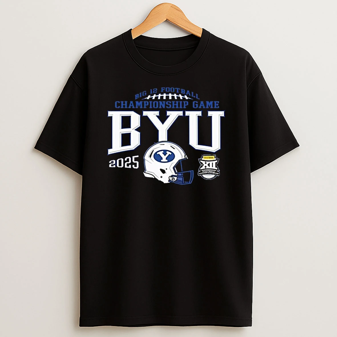 Byu Cougars Big 12 Football Championship Game Helmet Shirts