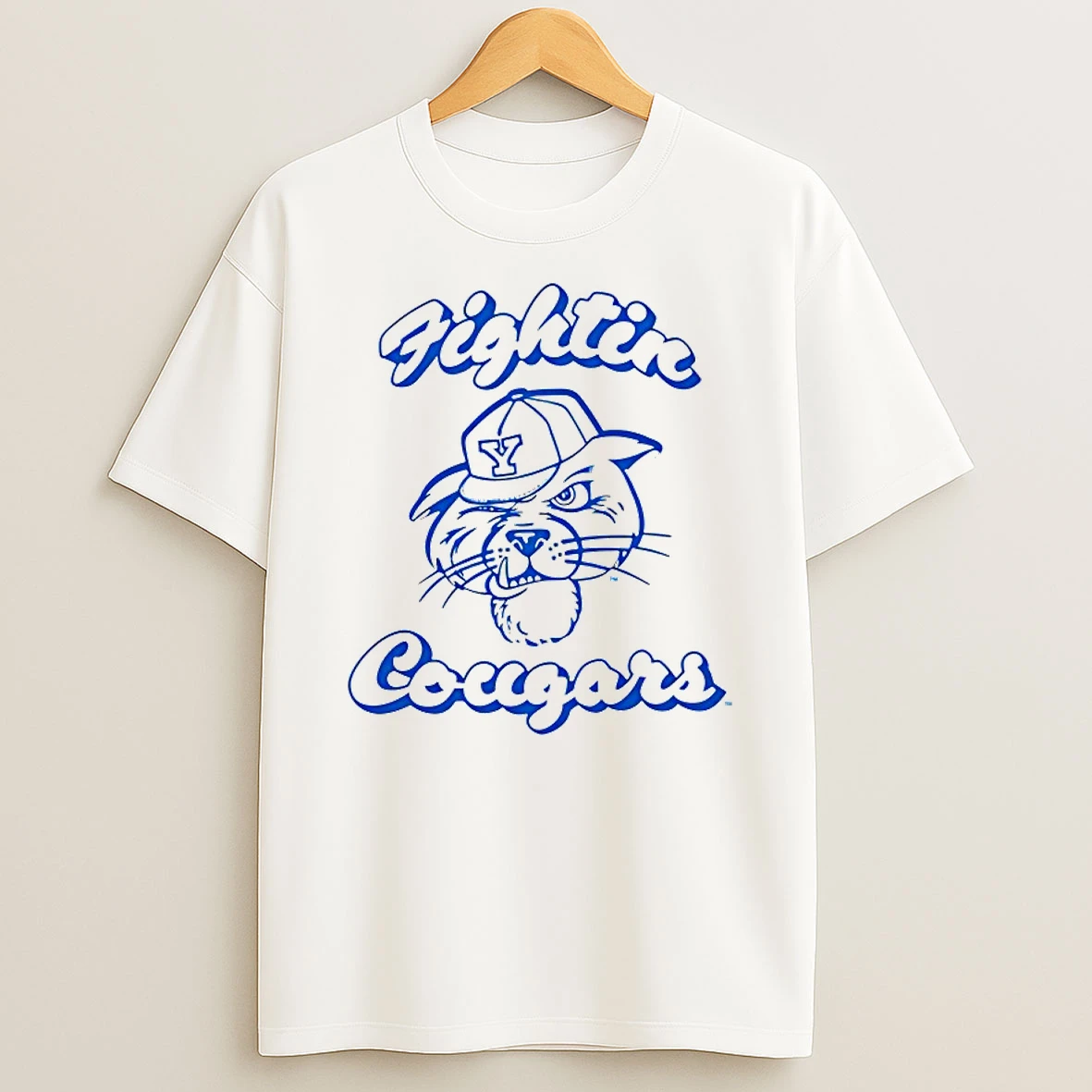 Byu Cougars Fightin Cougars Shirts