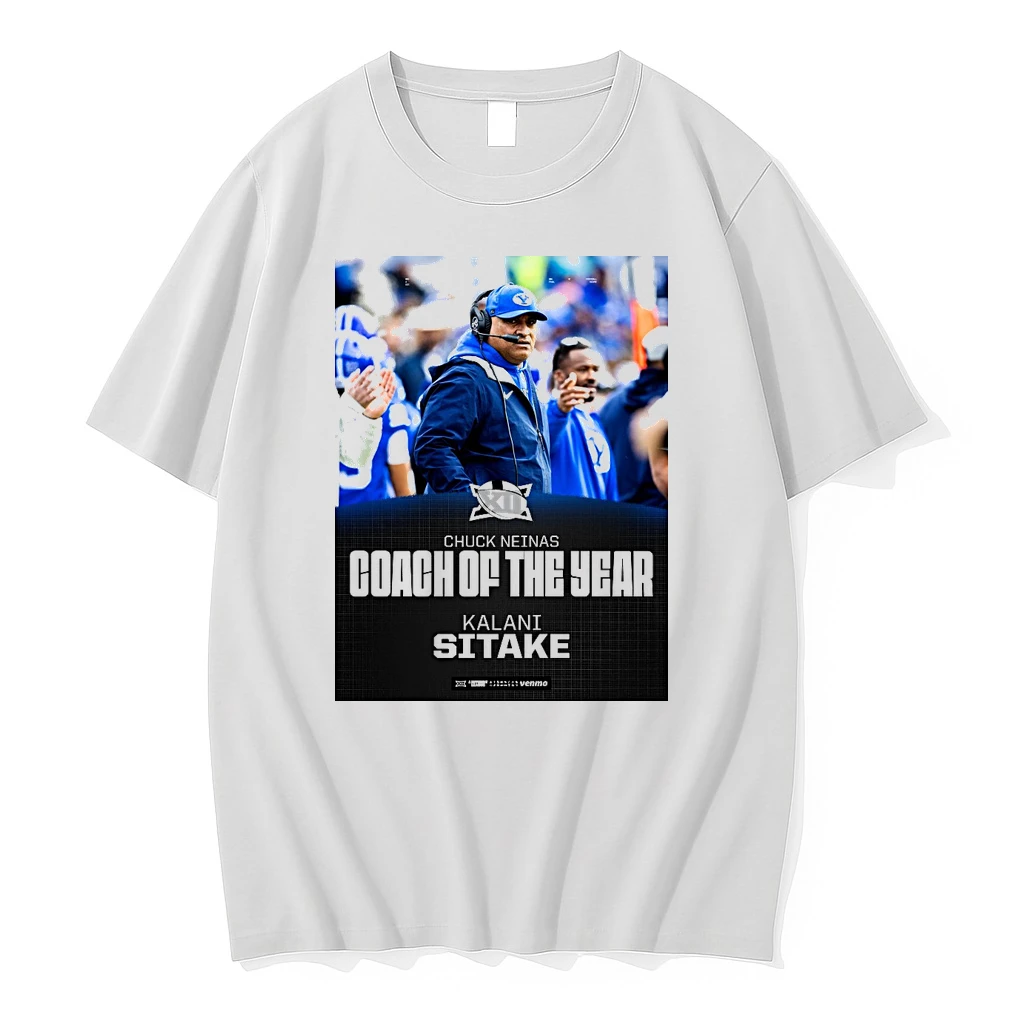 Byu Cougars Kalani Sitake Chuck Neinas Coach Of The Year Shirts