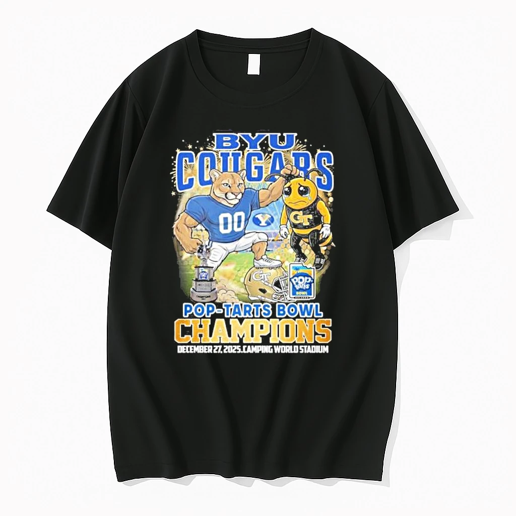 Byu Cougars Mascot Pop Tarts Bowl Champions Shirts