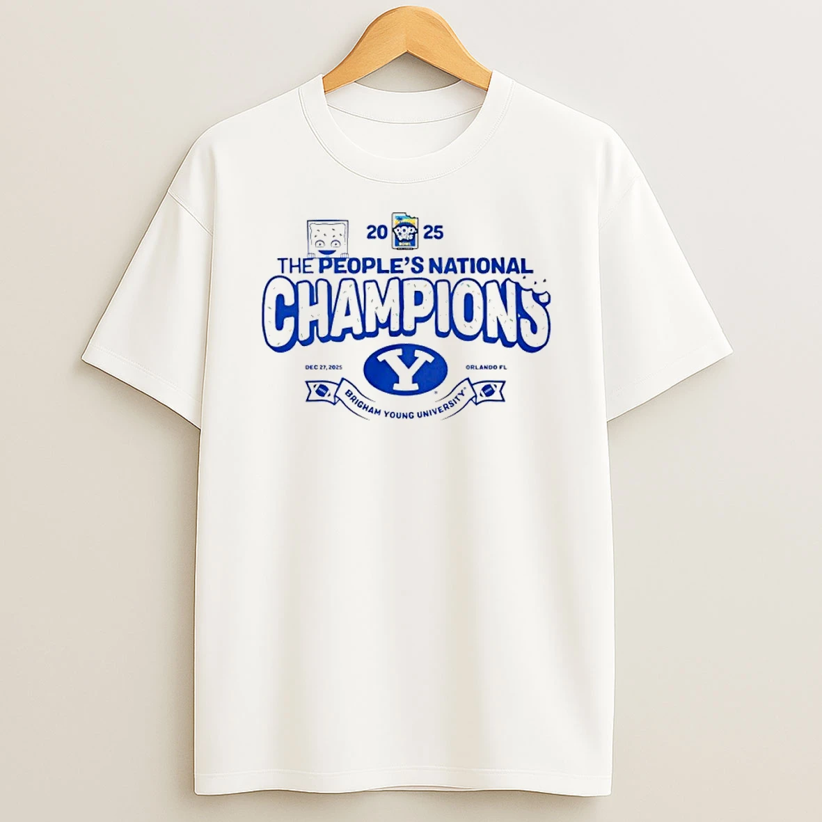 Byu Football Pop Tarts Bowl The Peoples National Champions 2025 Shirts