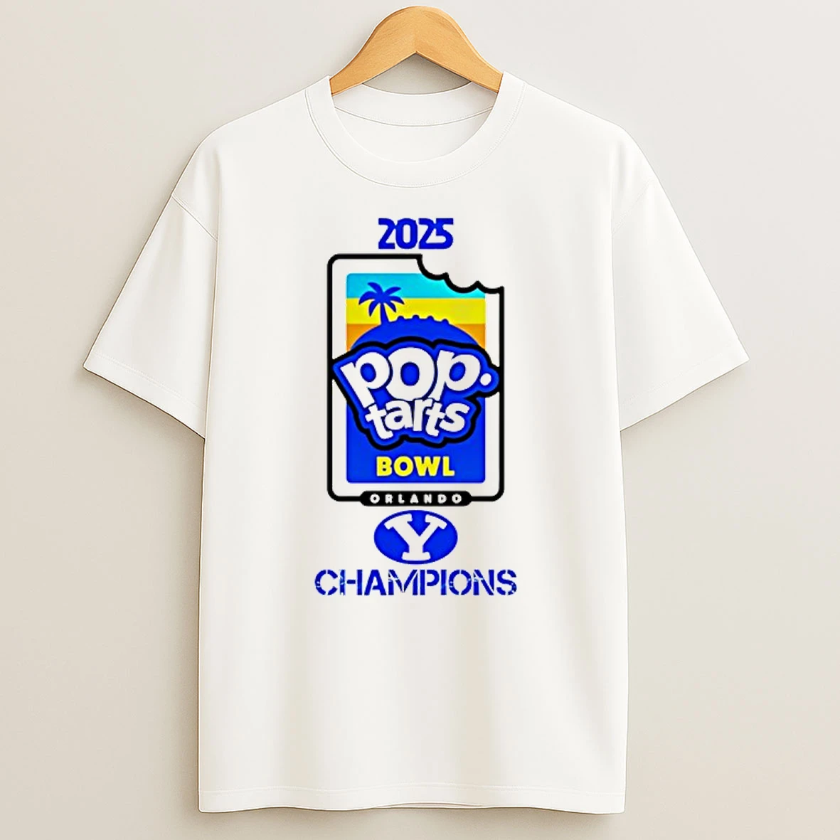 Byu Football 2025 Pop Tarts Bowl Champions Classic Shirts