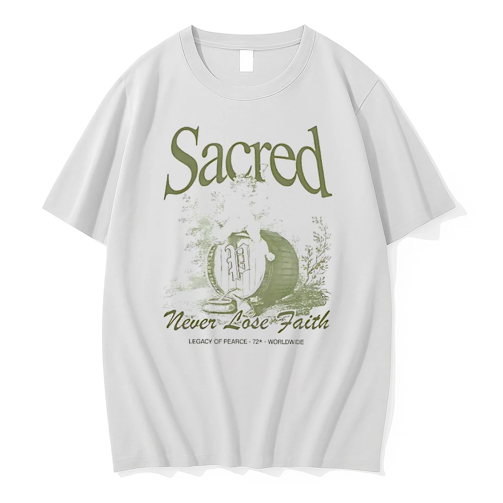 Bacchus On A Barrel Sacred Never Lose Faith Shirts