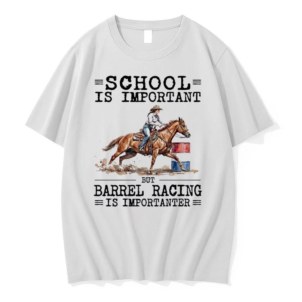 Barrel Racing School Is Important Shirts