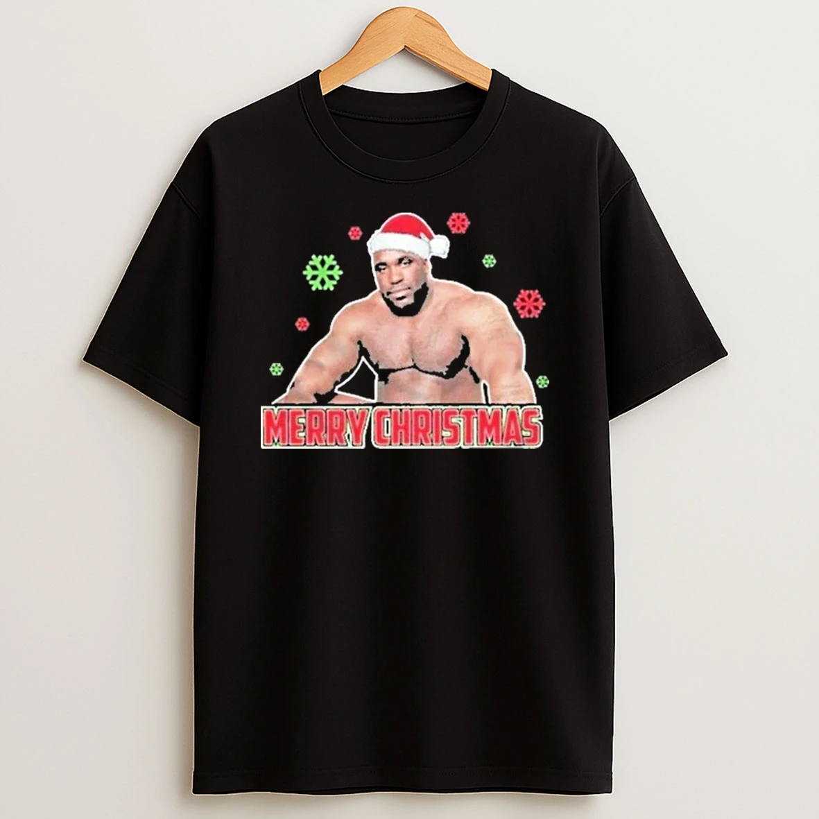 Barry Wood Meme Well Endowed Man Santa Hat Shirts