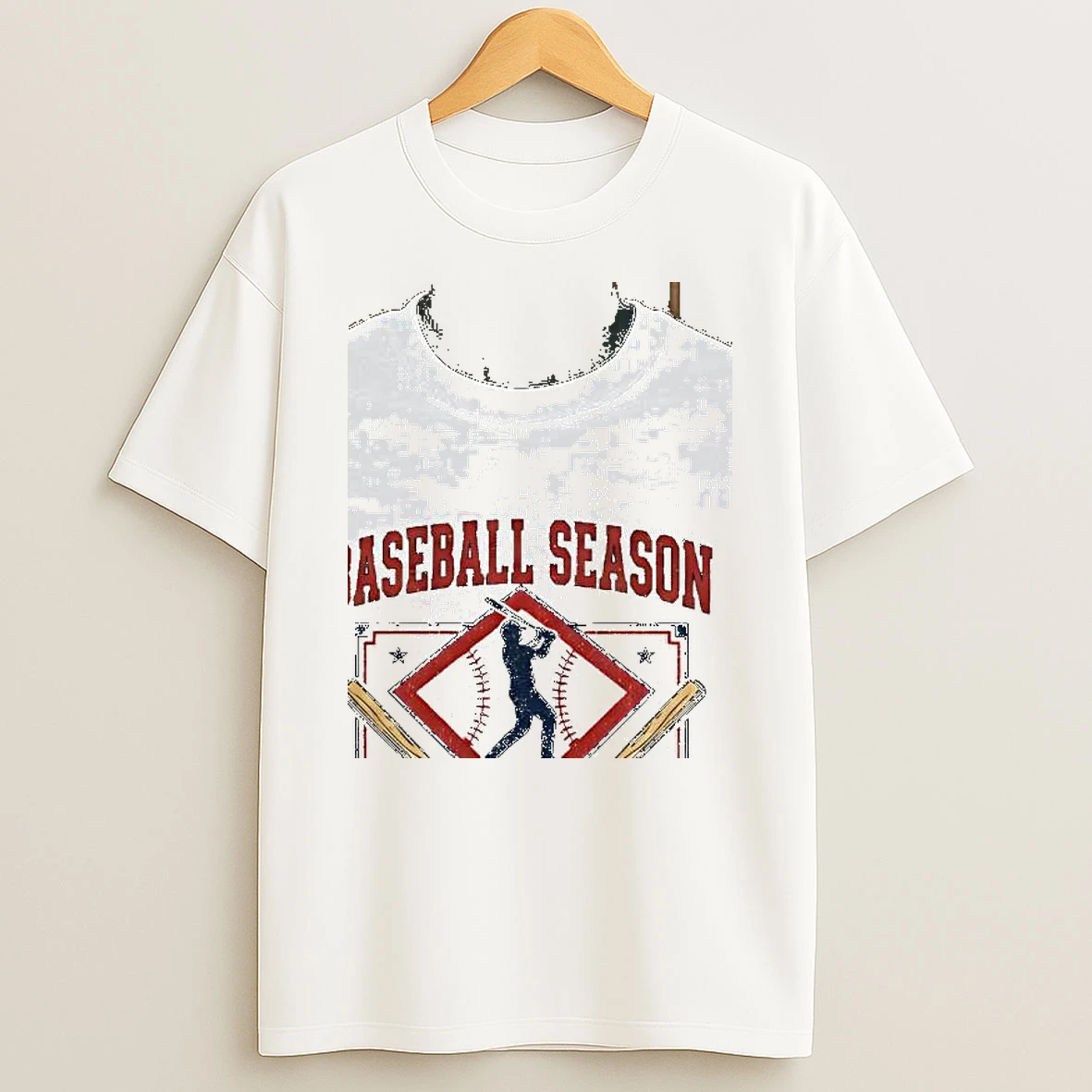 Baseball Season Vintage Americana Sports Fan Graphic Shirts