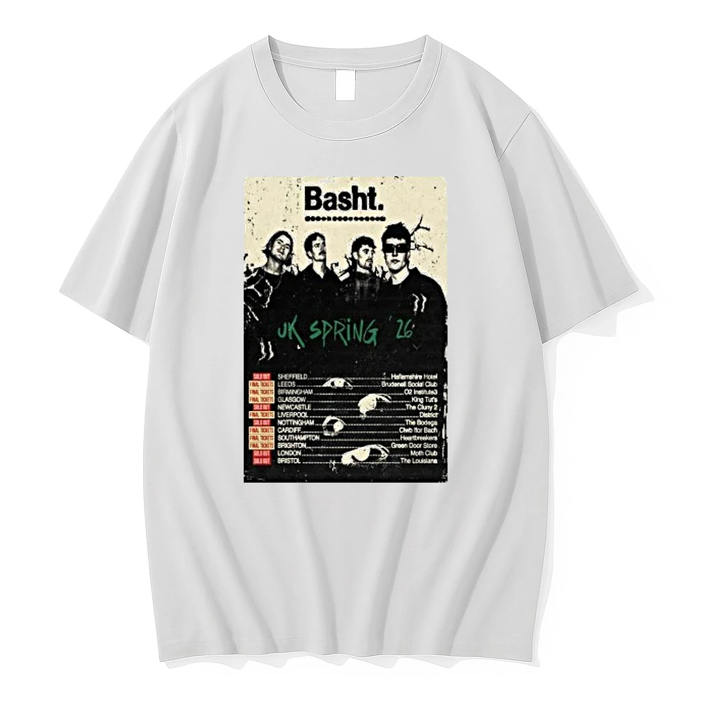 Basht Uk Spring 2026 Tour Shirts