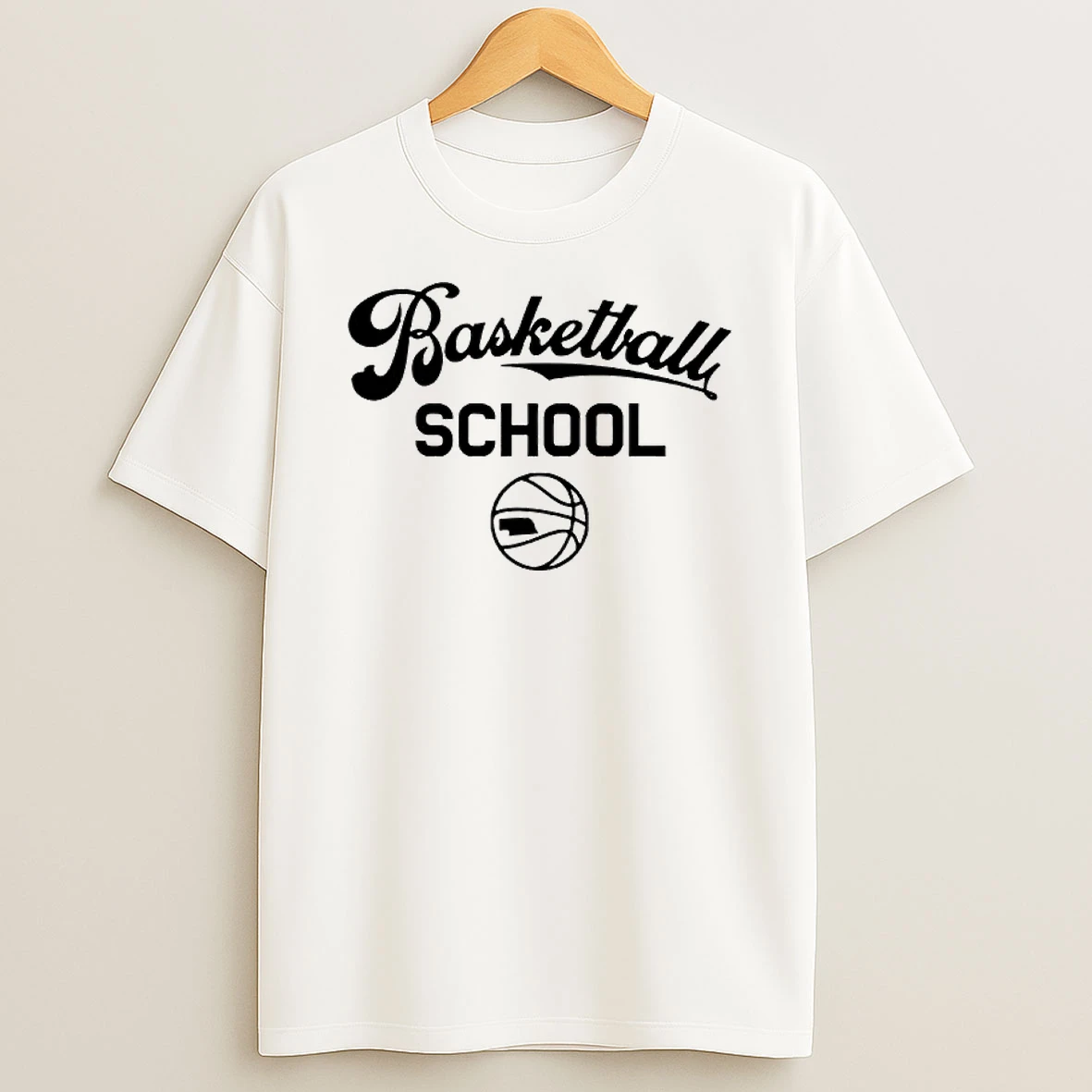 Basketball School State Graphic Shirts