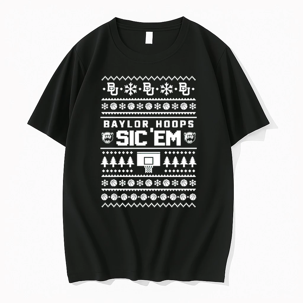 Baylor Bears Hoops Sic Em Christmas Shirts