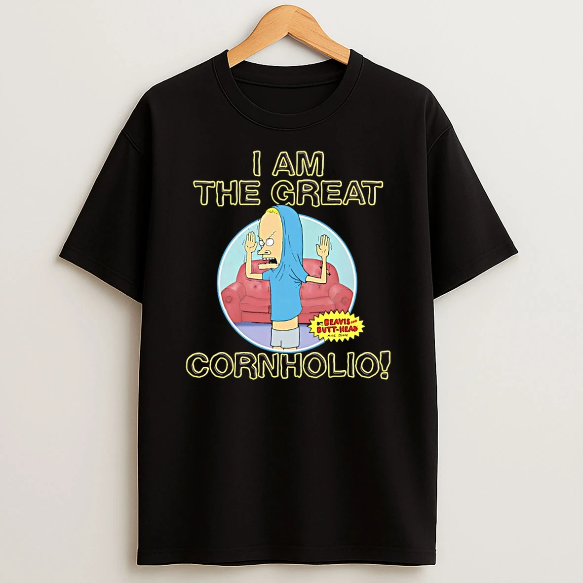Beavis And Butt Head Bunghole I Am The Great Cornholio Shirts