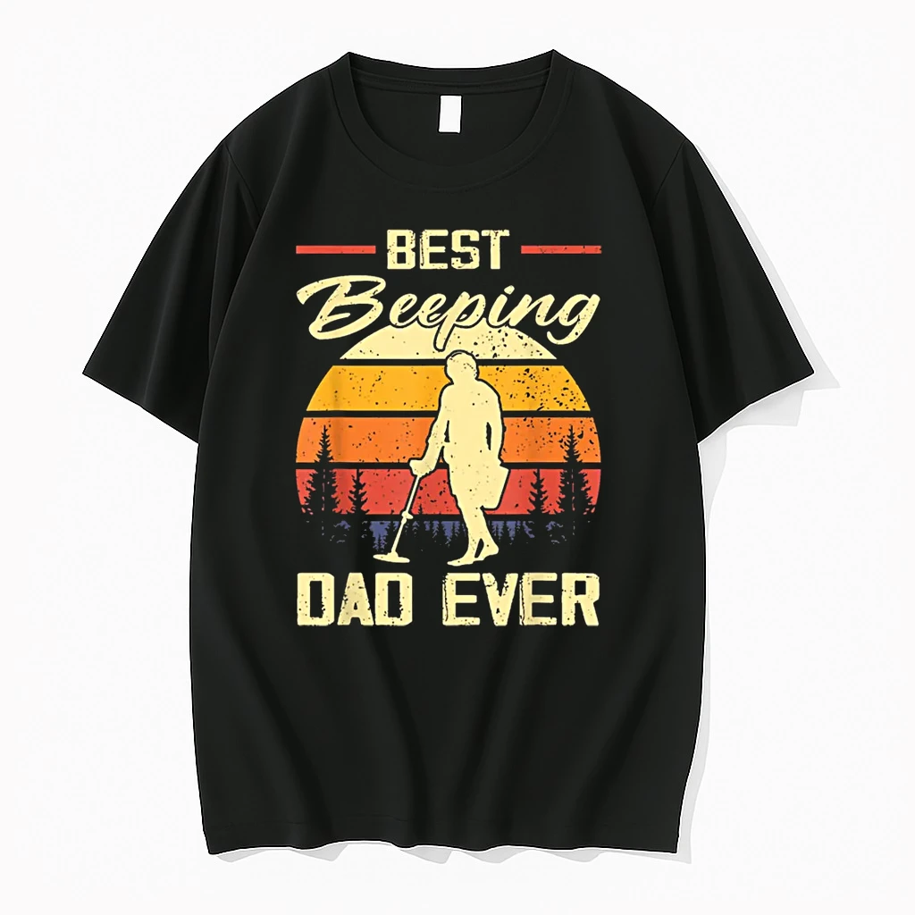 Best Beeping Dad Ever Treasure Hunter Metal Detecting Dad Shirts
