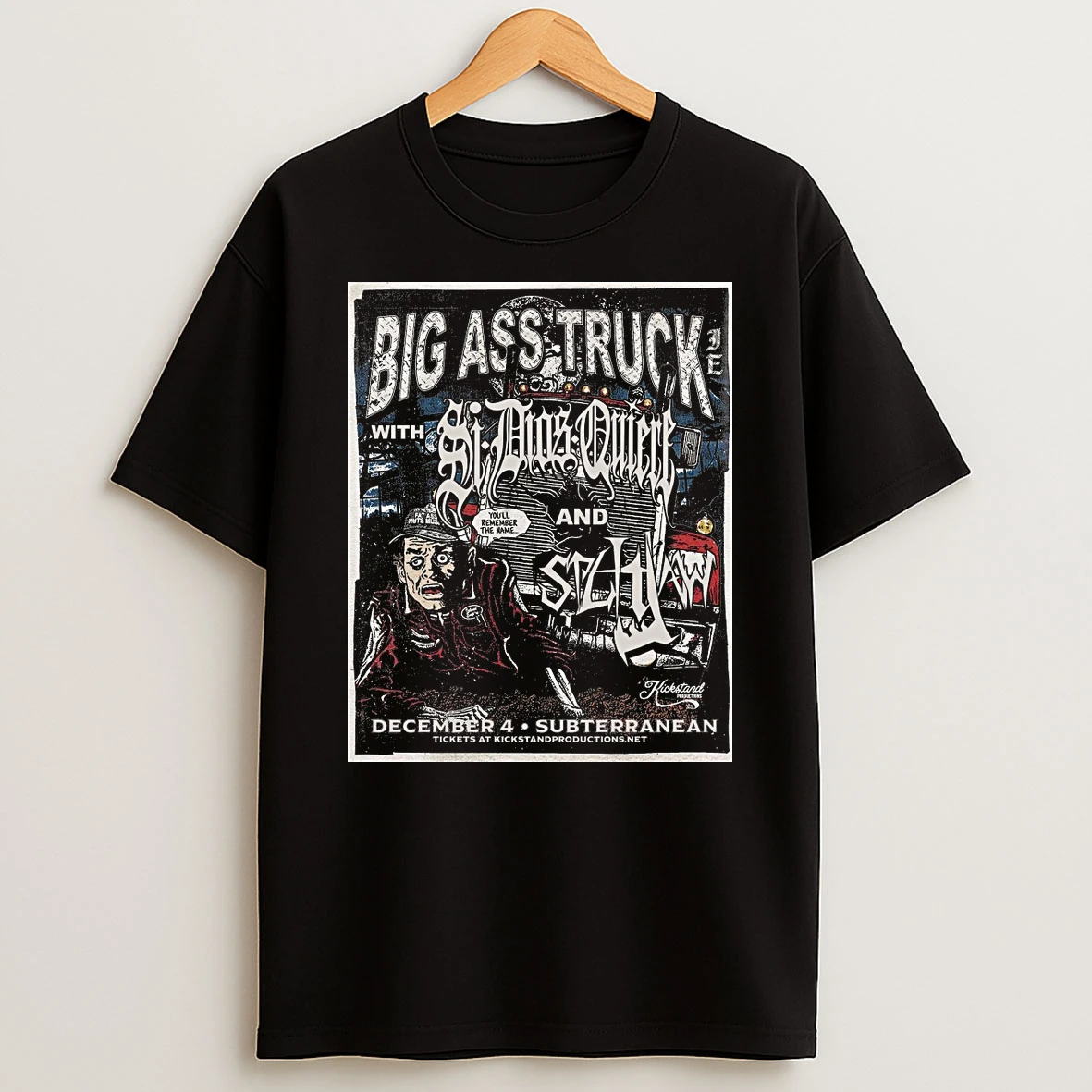 Big Ass Truck Subterranean In Chicago Il December 4 2025 Shirts