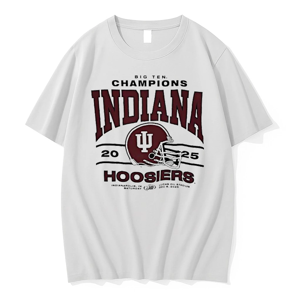 Big Ten Champions Indiana Hoosiers 2025 Football Shirts