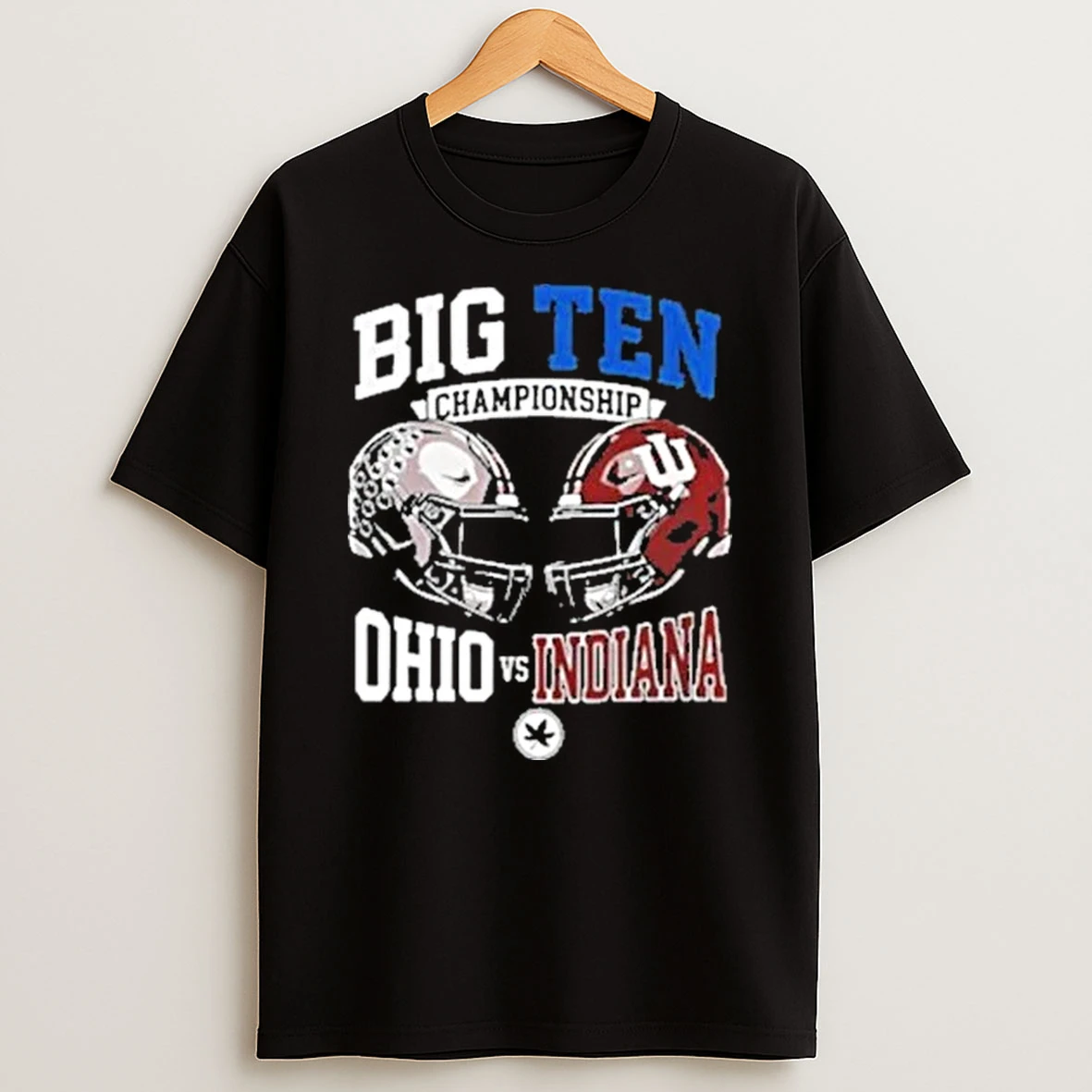 Big Ten Championship Ohio State Vs Indiana Helmet Shirts