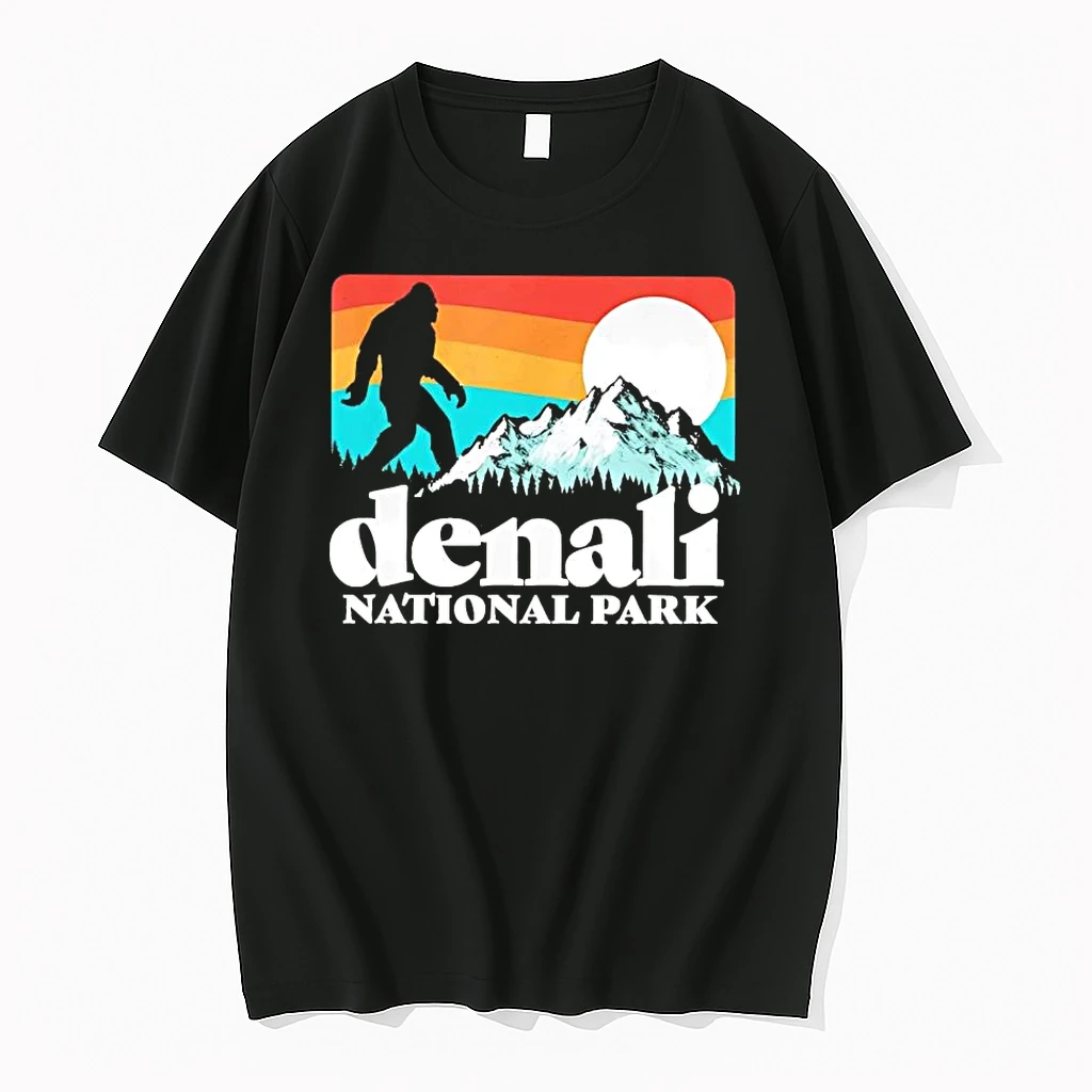 Bigfoot Denali National Park Vintage Shirts