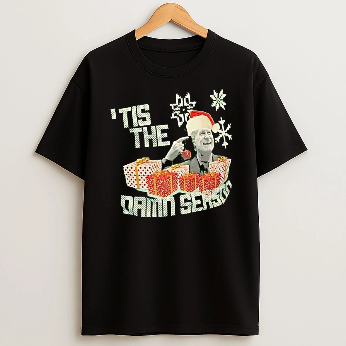 Bill Wennington Tis The Damn Season Christmas Graphic Shirts