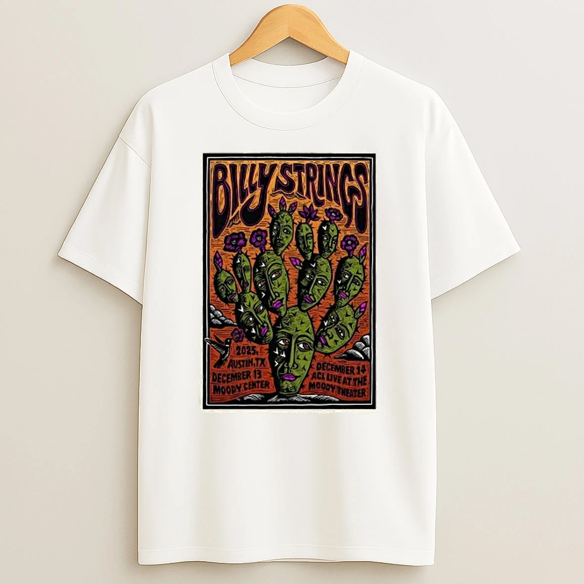 Billy Strings December 13 14 2025 Austin Tx Shirts